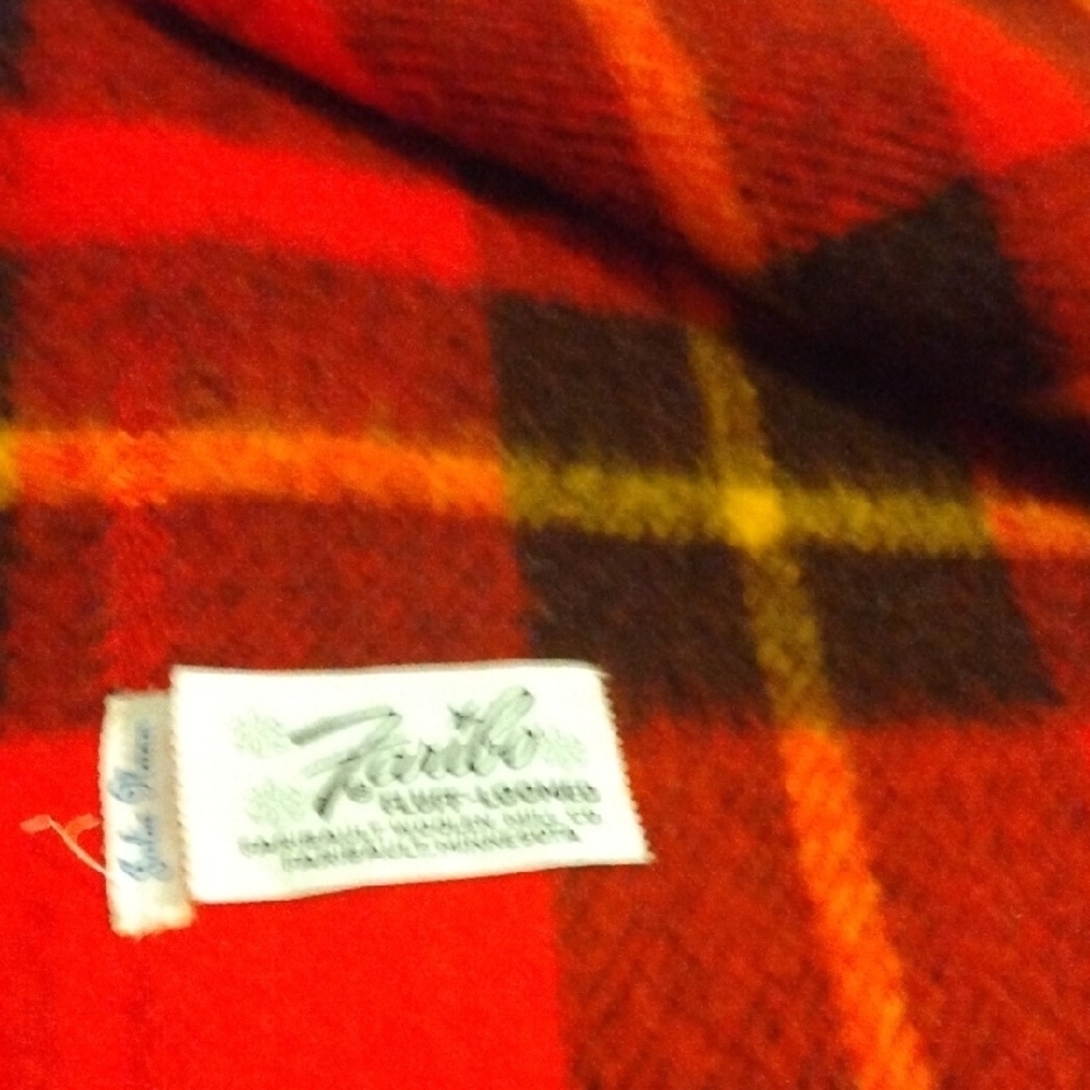Vintage  Faribo Throw.